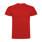 T-shirt in cotone pettinato 180 g/m2 Roly Direct Braco color rosso seconda vista