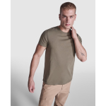 T-shirt in cotone pettinato 180 g/m2 Roly Direct Braco color bianco prima vista d'uso