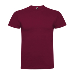 T-shirt in cotone pettinato 180 g/m2 Roly Direct Braco color mogano seconda vista