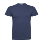 T-shirt in cotone pettinato 180 g/m2 Roly Direct Braco color blu alice seconda vista