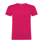 T-shirt in cotone a maglia liscia 155 g/m2 Roly Direct Beagle color rosa seconda vista