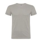 T-shirt in cotone a maglia liscia 155 g/m2 Roly Direct Beagle color argento seconda vista