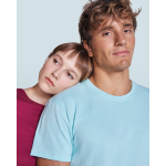T-shirt in cotone a maglia liscia 155 g/m2 Roly Direct Beagle color verde menta terza vista d'uso