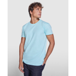 T-shirt in cotone a maglia liscia 155 g/m2 Roly Direct Beagle color verde menta quarta vista d'uso