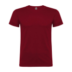 T-shirt in cotone a maglia liscia 155 g/m2 Roly Direct Beagle color granata seconda vista
