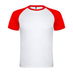 T-shirt sportiva in poliestere 140 g/m2 Roly Direct Indianapolis color tortora seconda vista
