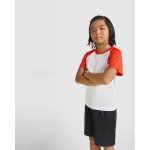 T-shirt sportiva in poliestere 140 g/m2 Roly Direct Indianapolis color tortora seconda vista d'uso