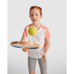 T-shirt tecnica in poliestere 135 g/m2 Roly Direct Zolder color corallo seconda vista d'uso