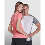 T-shirt tecnica in poliestere 135 g/m2 Roly Direct Zolder color corallo terza vista d'uso