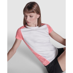 T-shirt tecnica da donna in poliestere 135 g/m2 Roly Direct Zolder color corallo quarta vista d'uso