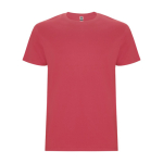 T-shirt in cotone a manica corta 190 g/m2 Roly Direct Stafford color rosso mattone seconda vista