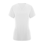 Casacca corta in poliestere ed elastan donna 170g/m2 Roly Ferox color bianco seconda vista