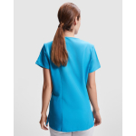 Casacca corta in poliestere ed elastan donna 170g/m2 Roly Ferox color bianco quinta vista d'uso