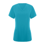 Casacca corta in poliestere ed elastan donna 170g/m2 Roly Ferox color azzurro ciano seconda vista