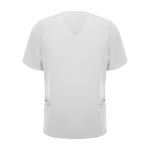 Casacca poliestere ed elastan a manica corta 170g/m2 Roly Ferox color bianco seconda vista