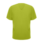 Casacca poliestere ed elastan a manica corta 170g/m2 Roly Ferox color verde pistacchio seconda vista
