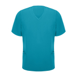Casacca poliestere ed elastan a manica corta 170g/m2 Roly Ferox color blu bondi seconda vista