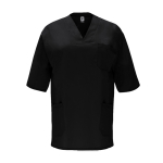 Casacca corta unisex poliestere e cotone 160g/m2 Roly Panacea color nero seconda vista
