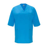 Casacca corta unisex poliestere e cotone 160g/m2 Roly Panacea color blu elettrico seconda vista
