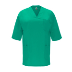Casacca corta unisex poliestere e cotone 160g/m2 Roly Panacea color verde smeraldo seconda vista