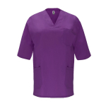Casacca corta unisex poliestere e cotone 160g/m2 Roly Panacea color lilla seconda vista