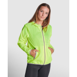 Giacca a vento cappuccio e tasca marsupio 60g/m2 Roly Direct Angelo color nero quinta vista d'uso