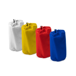 Impermeabile con finiture termosaldate chiusura centrale e cappuccio vista dettaglio 1