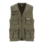 Gilet da lavoro con tasche cotone e poliestere 200g/m2 Roly Venera vista principale
