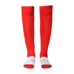 Calzettoni sportivi in poliestere con costine Roly Direct Soccer color rosso seconda vista
