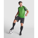 Completo sportivo unisex con 2 t-shirt 140 g/m2 Roly Direct Juve color verde prima vista d'uso