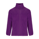 Felpa in pile colletto alto e cerniera 300g/m2 Roly Direct Artic color viola seconda vista