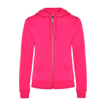 Felpa da donna in cotone e poliestere 280 g/m2 Roly Direct Veleta color rosa seconda vista