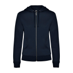 Felpa da donna in cotone e poliestere 280 g/m2 Roly Direct Veleta color blu mare seconda vista