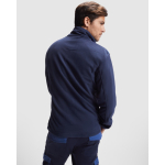 Felpa in pile da lavoro in poliestere 220 g/m2 Roly Terrano color blu reale quarta vista d'uso