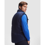 Gilet lavoro multitasche in poliestere e cotone 200g/m2 Roly Armada color blu reale terza vista d'uso