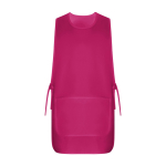Grembiule lavoro unisex reversibile con tasche 195g/m2 Roly Arzak UNICA color rosa seconda vista