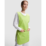 Grembiule lavoro unisex reversibile con tasche 195g/m2 Roly Arzak UNICA color verde pistacchio prima vista d'uso