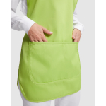 Grembiule lavoro unisex reversibile con tasche 195g/m2 Roly Arzak UNICA color verde pistacchio vista dettaglio 1