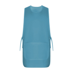 Grembiule lavoro unisex reversibile con tasche 195g/m2 Roly Arzak UNICA color blu bondi seconda vista