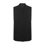 Camice donna in poliestere chiusura centrale 130g/m2 Roly Aldany color nero seconda vista