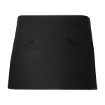 Grembiule da lavoro piccolo con tasche 220 g/m2 Roly Mini color nero seconda vista