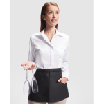 Grembiule da lavoro piccolo con tasche 220 g/m2 Roly Mini color nero prima vista d'uso