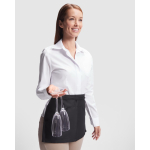 Grembiule da lavoro piccolo con tasche 220 g/m2 Roly Mini color nero quarta vista d'uso