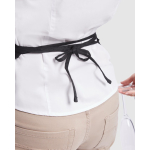 Grembiule da lavoro piccolo con tasche 220 g/m2 Roly Mini color nero vista dettaglio 2