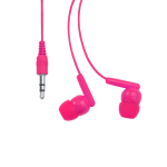 Auricolari di vari colori con connettore Jack 3.5mm color fucsia seconda vista