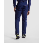 Pantaloni ignifughi cotone e fibra di carbonio 360g/m2 Roly Ranger color blu mare quarta vista d'uso