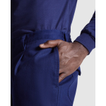Pantaloni ignifughi cotone e fibra di carbonio 360g/m2 Roly Ranger color blu mare vista dettaglio 1