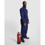 Tuta da lavoro ignifuga chiusura in velcro 360g/m2 Roly Blazer color blu mare prima vista d'uso