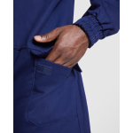Tuta da lavoro ignifuga chiusura in velcro 360g/m2 Roly Blazer color blu mare vista dettaglio 2