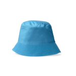 Cappello stile bob in cotone con design classico 170 g/m2 color nero seconda vista